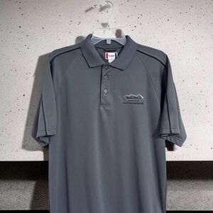 Clique Men’s Large Gray Golf Polo Shirt | Park Hills Country Club 43rd Classic.